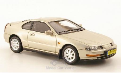 Honda Prelude 1/43 Neo MKIV metallico beige 1992 modellino in miniatura