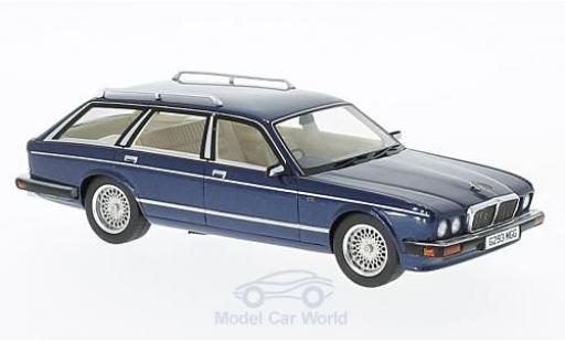 Jaguar XJ 40 1/43 Neo 40 Shooting Brake metallico blu RHD 1989 modellino in miniatura