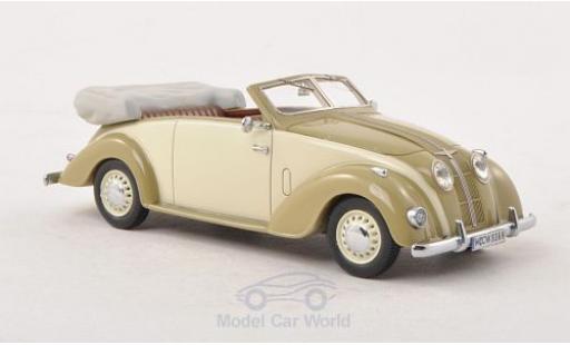 Adler 2.5 1/18 Neo L Cabriolet oliv/beige 1937 modellino in miniatura