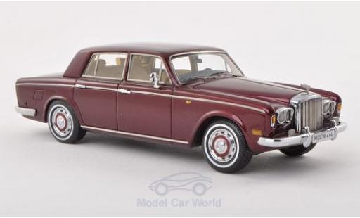 Bentley T1 1/43 Neo Saloon metallico rosso 1974 modellino in miniatura