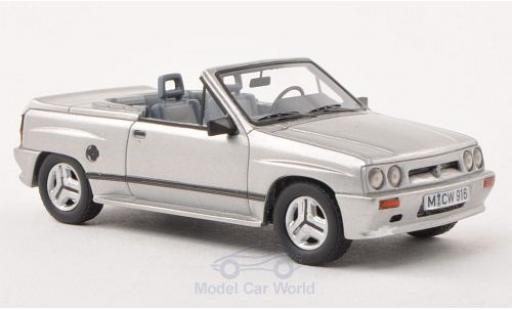 Opel Corsa 1/43 Neo Spider Irmscher i120 grigio 1985 modellino in miniatura