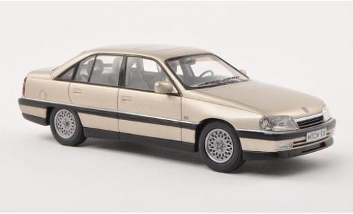 Opel Omega 1/43 Neo A2 CD 2.6i metallico beige 1995 modellino in miniatura