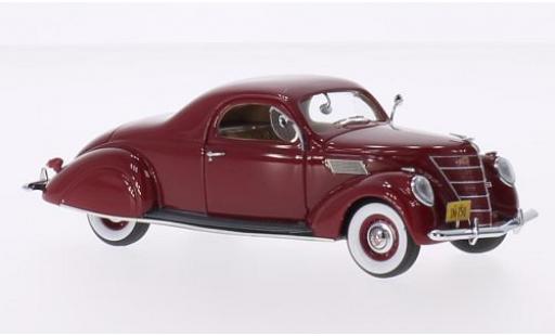 Lincoln Zephyr 1/43 Neo Coupe rosso 1937 modellino in miniatura