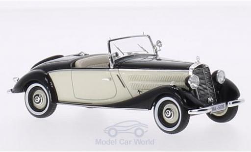 Mercedes 170 1/43 Neo V Roadster nero/beige 1936 modellino in miniatura