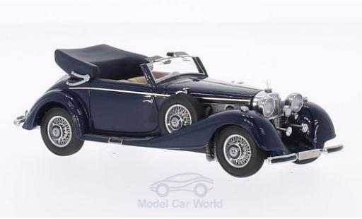 Mercedes 540 1/43 Neo K Typ A Cabriolet blu 1936 Verdeck geöffnet modellino in miniatura