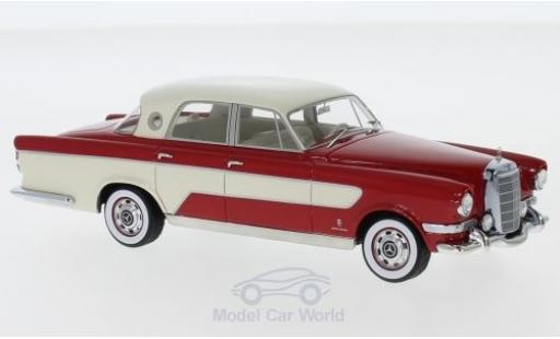 Mercedes Classe G 1/43 Neo Ghia 300C Berlina rosso/beige 1956 modellino in miniatura