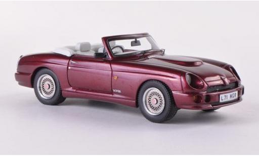 MG RV8 1/43 Neo metallico rosso RHD 1993 modellino in miniatura