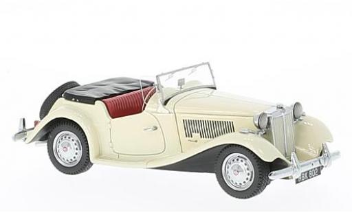 MG TD 1/43 Neo MkII bianco RHD 1950 modellino in miniatura