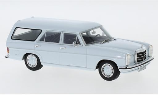 Mercedes CLA 1/43 Neo Binz W115 camionnette blu clair 1973 modellino in miniatura