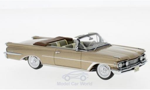 Oldsmobile 98 1/43 Neo Convertibile metallico beige 1959 modellino in miniatura