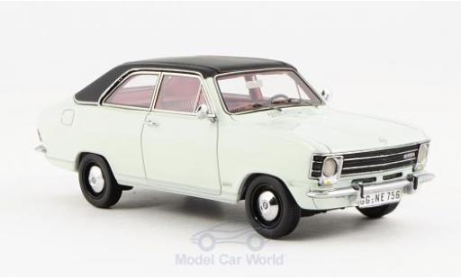Opel Olympia 1/43 Neo A LS bianco/matt-nero 1970 2-Türer modellino in miniatura
