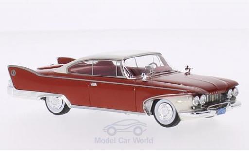 Plymouth Fury 1/43 Neo 2-Door Hardtop Coupe rosso/bianco 1960 modellino in miniatura