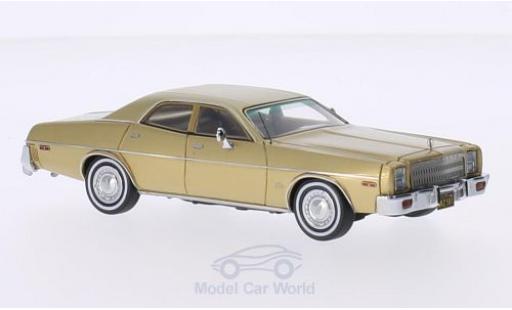 Plymouth Fury 1/43 Neo 4-Door Sedan gold 1977 modellino in miniatura