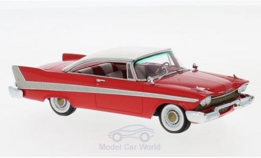 Plymouth Fury 1/43 Neo Hardtop rosso/bianco 1958 modellino in miniatura
