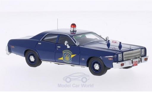 Plymouth Fury 1/43 Neo Michigan State Police 1977 Polizei (USA) modellino in miniatura