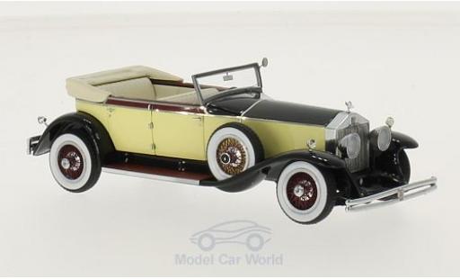 Rolls Royce Phantom 1/43 Neo I Newmarket giallo/nero 1929 modellino in miniatura