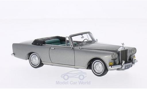 Rolls Royce Silver Cloud 1/43 Neo III Mulliner Park Ward DHC metallico grigio 1965 modellino in miniatura