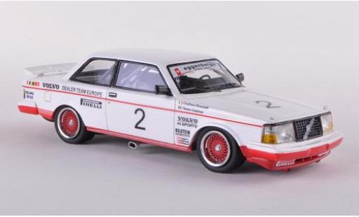 Volvo 240 1/43 Neo Turbo No.2 Eggenberger Motorsport ETCC 1985 modellino in miniatura