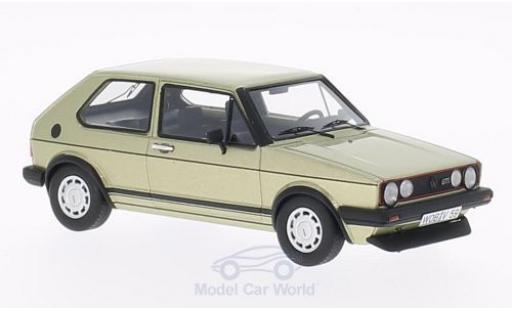 Volkswagen Golf V 1/43 Neo I GTI metallico beige 1983 modellino in miniatura