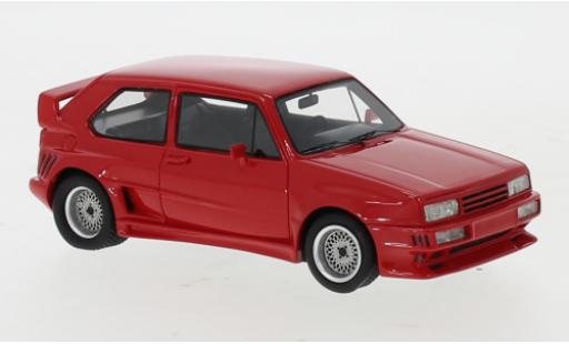 Volkswagen Golf 1/43 Neo I Rieger GTO rosso modellino in miniatura