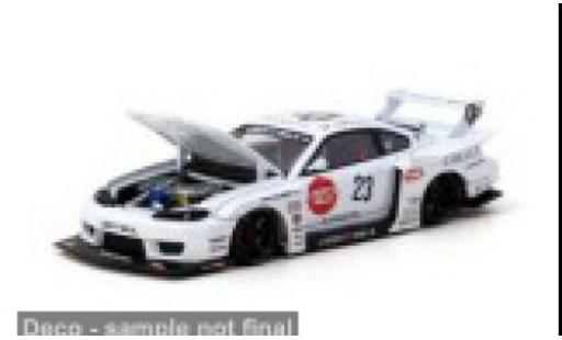 Nissan Silvia 1/43 Tarmac Works (S15) LB-Super Silhouette weiss 2025 1:43 modellino in miniatura