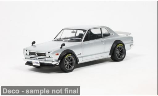 Nissan Skyline 1/18 Solido 2000 GT-R (KPGC10) silber 1970 1:18 modellini auto