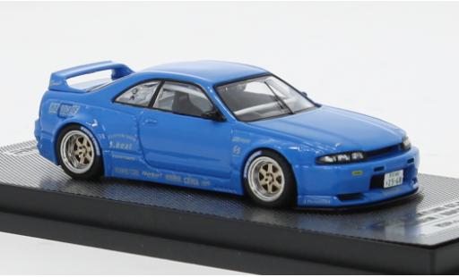 Nissan Skyline 1/64 INNO64 GT-R ( blau 1:64 modellino in miniatura
