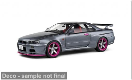 Nissan Skyline 1/18 Solido GT-R grau 1:18 modellini auto