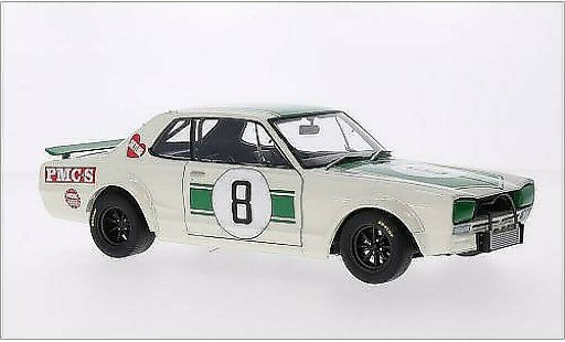 Nissan Skyline 2000 1/18 Autoart GT-R (KPGC10) RHD No.8 GP Japan 1971 modellini auto