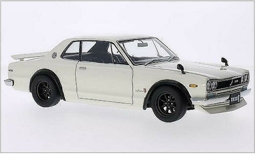 Nissan Skyline 2000 1/18 Autoart GT-R (KPGC10) bianco RHD modellini auto