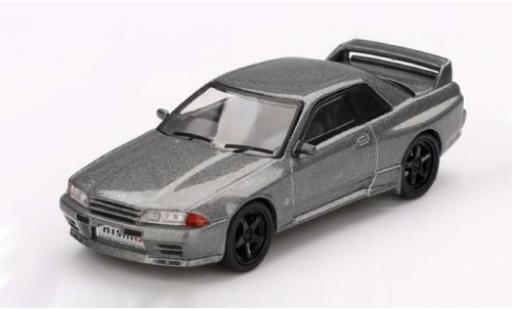 Nissan Skyline 1/64 Mini GT GT-R (Nismo BNR32 CRS Version) grau 1:64 modellino in miniatura