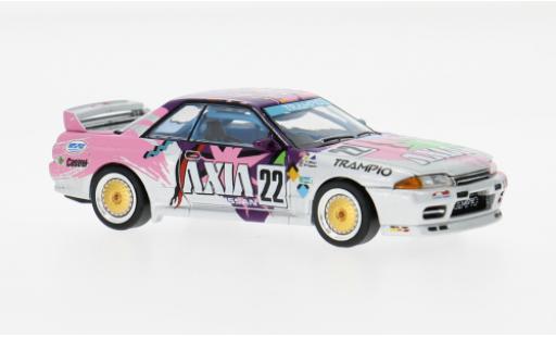Nissan Skyline 1/64 Pop Race GT-R (R32) Calsonic #22 1:64 modellino in miniatura