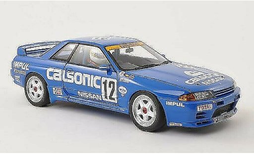 Nissan Skyline R32 1/18 Autoart GT-R () Gr.A No.12 Calsonic 1990 /T.Suzuki modellini auto