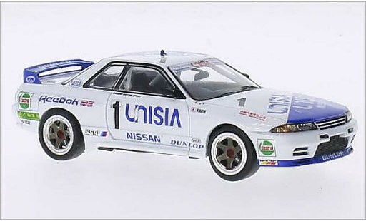Nissan Skyline R32 1/43 IXO GT-R RHD No.1 Unisia Macau Guia Race 1991 modellini auto