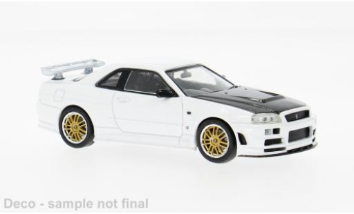 Nissan Skyline 1/43 IXO GT-R (R34) weiss 2002 1:43 modellino in miniatura