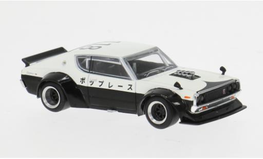 Nissan Skyline 1/64 Pop Race GT-R V8 Drift KPGC 110 Kenmeri 1:64 modellino in miniatura