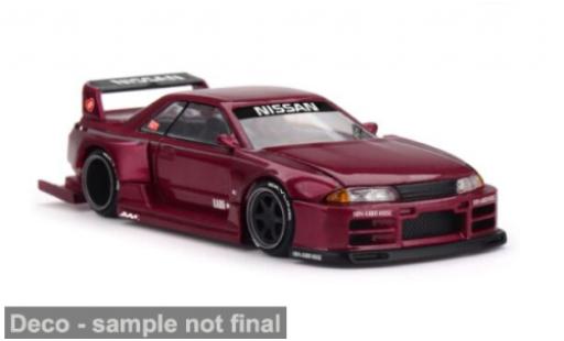 Nissan Skyline 1/64 Mini GT GTR (R32) rot 1989 1:64 modellino in miniatura
