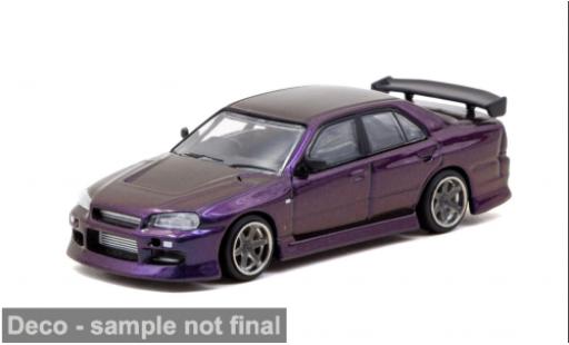 Nissan Skyline 1/64 Tarmac Works GTR (R34) violett 2025 1:64