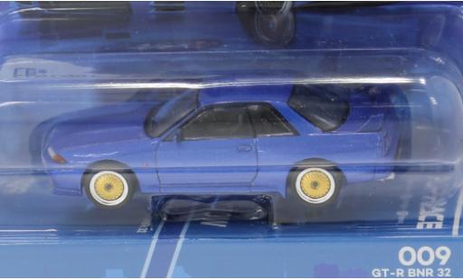 Nissan Skyline 1/64 Pop Race R32 blau 1:64 modellino in miniatura