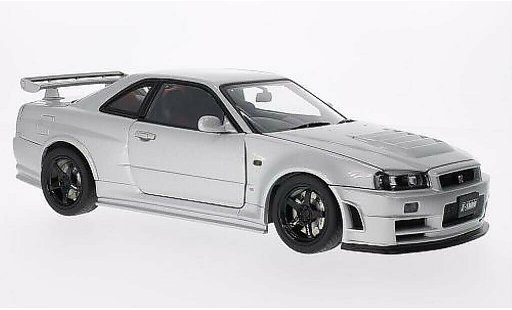 Nissan Skyline R34 1/18 Autoart () Nismo GT-R Z-Tune grigio-grigio RHD 2005 modellini auto