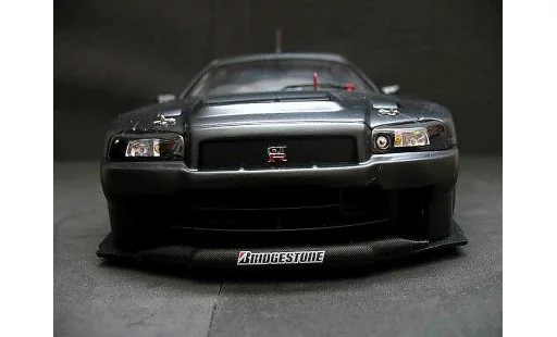 Nissan Skyline R34 1/18 Autoart JGTC test car modellini auto