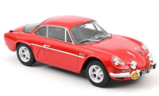 Alpine A110 1/18 Norev 1600S rosso 1969 modellino in miniatura