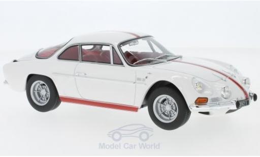 Alpine A110 1/18 Norev Renault 1600S bianco/rosso 1971 modellino in miniatura