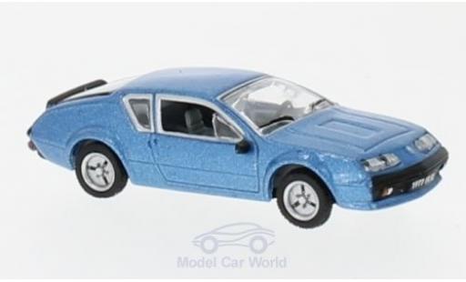 Alpine A310 1/87 Norev Renault metallico blu 1977 modellino in miniatura
