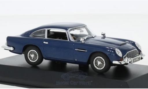 Aston Martin DB5 1/43 Norev Coupe blu RHD 1964 modellino in miniatura
