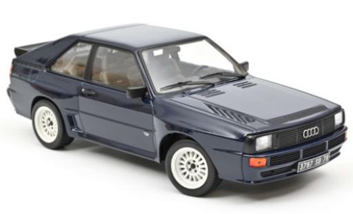 Audi Sport Quattro 1/18 Norev Sport quattro blu 1985 modellino in miniatura