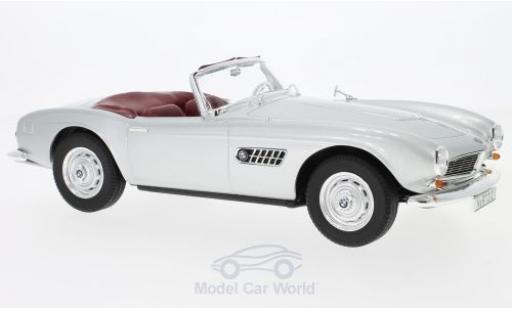 Bmw 507 1/18 Norev grigio 1956 modellino in miniatura