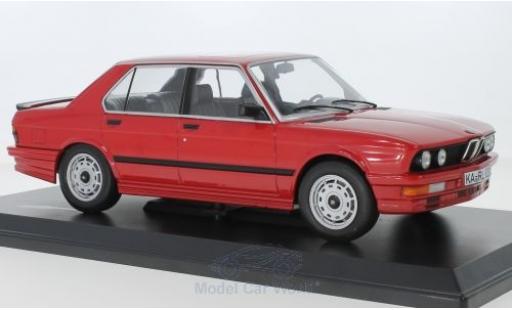 Bmw M5 1/18 Norev 35i (E28) rosso 1986 modellino in miniatura