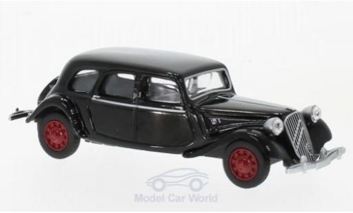 Citroen Traction 15 1/64 Norev 15-SIX nero 1939 modellino in miniatura