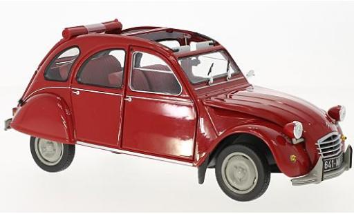 Citroen 2CV 1/18 Norev 6 rosso 1972 modellino in miniatura